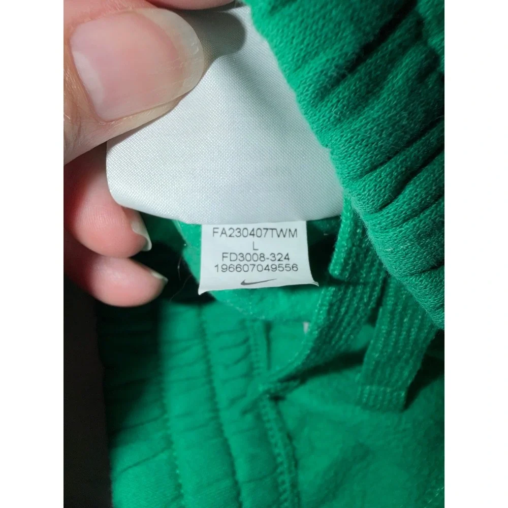 Nike Kids Sportswear Club Fleece Joggers Green ScFD3008-324 Size Large Unisex